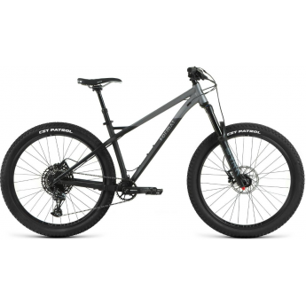 Велосипед FORMAT 1311, PLUS, 27,5", 9 скоростей, 2023, черный-мат/темно-серый-мат, IBK23FM27317